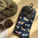 جوراب ساقدار چتیک Chetic طرح سگ سرمایی