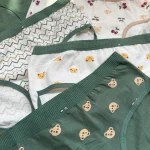پک شورت فانتزی زنانه مدل تدی سبز