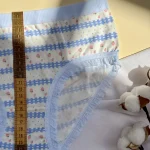 شورت فانتزی زنانه طرح خرگوش آبی و توت فرنگی