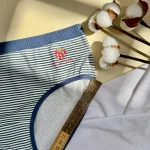 پک شورت فانتزی زنانه طرح توت فرنگی سورمه ای