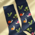 جوراب ساقدار زنانه ماکسیو طرح حلزون