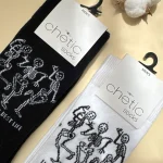 جوراب مردانه چتیک طرح اسکلت خوشحال