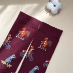 جوراب مردانه چتیک طرح حیوانات