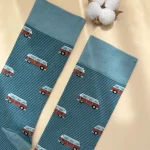 جوراب مردانه چتیک طرح کمپر رینگی