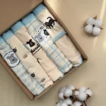 شورت فانتزی زنانه سایز بزرگ مدل سگ و گربه آبی