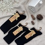 جوراب مشکی کبریتی ساقدار