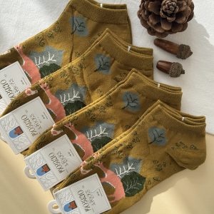 جوراب مچی هنری ماکسیائو moxiao طرح حیوانات