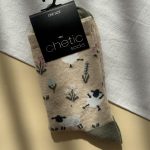 جوراب ساقدار زنانه چتیک Chetic طرح ببعی و گل