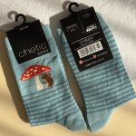 جوراب ساقدار زنانه چتیک Chetic طرح موش و قارچ