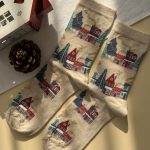 جوراب ساقدار زنانه چتیک Chetic طرح خونه