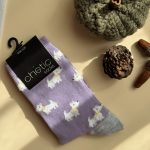 جوراب ساقدار چتیک Chetic طرح سگ یاسی