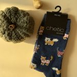 جوراب ساقدار زنانه چتیک Chetic طرح گربه