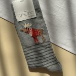 جوراب ساقدار مردانه چتیک Chetic طرح گوزن
