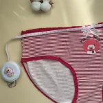 شورت فانتزی زنانه طرح تدی قرمز xl