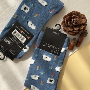 جوراب ساقدار چتیک Chetic زنانه طرح ببعی ناقالا