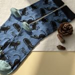 جوراب ساقدار مردانه چتیک Chetic طرح گربه