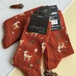 جوراب ساقدار چتیک Chetic زنانه طرح آهو پاییزی