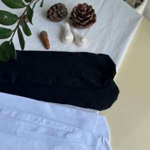 جورابشلواری ساده سفید و مشکی (تولید داخل)