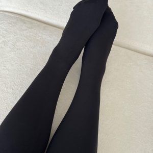 جوراب شلواری توکرکی مشکی گرم بالا