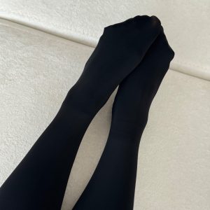 جوراب شلواری توکرکی مشکی غواصی گرم بالا